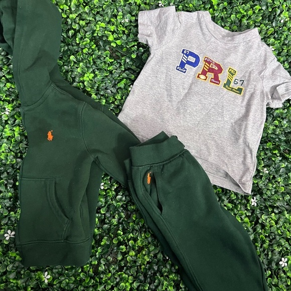 Baby ralph lauren set